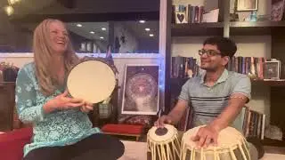 Rhythm Postcard - Tabla meets Tambourine