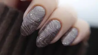 Онихолизис вернулся😭 Шоколадно-кофейный маникюр обычным лаком
