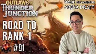 The Best Cruel Ultimatum Deck In The West | Mythic 91 | Road To Rank 1 | OTJ Draft | MTG Arena