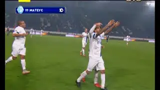 Днепр - Говерла - 1:0. Гол: Матеус (52')