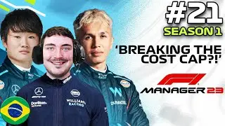 F1 MANAGER 23 | BREAKING THE COST CAP?! | Williams CAREER MODE #21 | F1 Manager 2023 