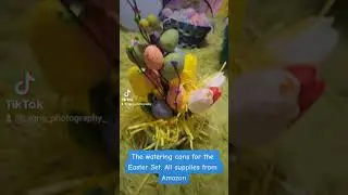 Creating Spring/ Easter Water Canister Props