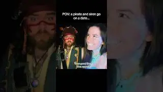 Pirate and Siren Go On a Date…@NymphadoraSiren #pirates #sirens #cosplay #dungeonsanddragons
