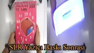 3D SLR yazıcı için Baskı Sonrası Alınacak Cihazlar