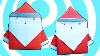 Origami Santa Claus Instructions