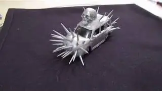 How to make a Mad Max car from a Hot Wheels car  . Crowd Control ....