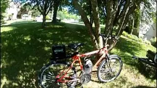 Simple homemade 350watt electric bike