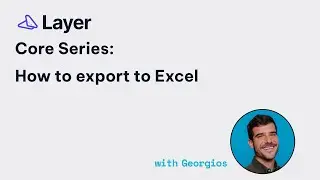 How to export to Excel