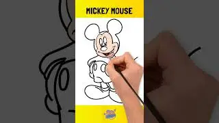 Learn to Draw Mickey Mouse 