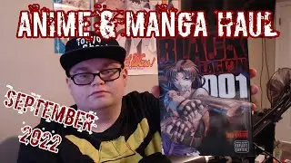 Black Lagoon Manga (plus more) || Anime & Manga Haul [September 2022]