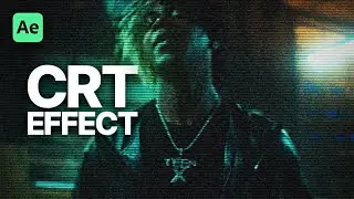 How to create CRT Effect in After Effects (Tutorial)