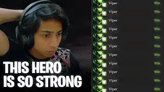 I tried Arteezy's 90% winrate Viper Carry... It felt Illegal