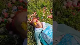 Survival Skills: single mom with watermelon skills in forest #survival #outdoors #skills #cooking