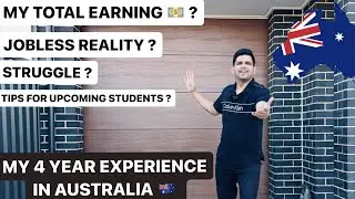 4 Year Experience in Australia Total Earning | Lost Job Everything