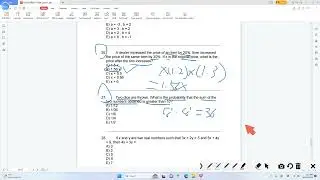 复利和掷骰子 SAT MATH 26 27