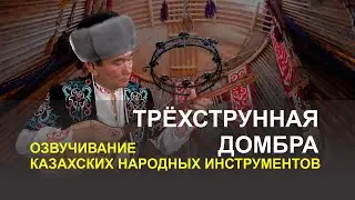 Озвучивание казахских народных инструментов - Трехструнная домбра