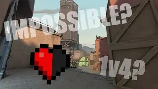 1 hp 1v4 Clutch // VALORANT