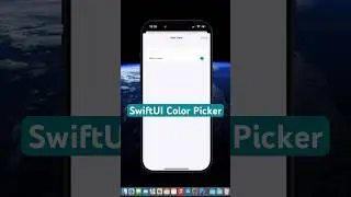 SwiftUI Save Color with ColorPicker 
