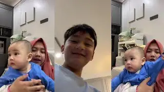 Rayyanza Ikut Tante Lala Live