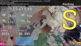 Hajimete no Kakumei (TV Size) [Asuka_-'s Hard!] [Osu!] S
