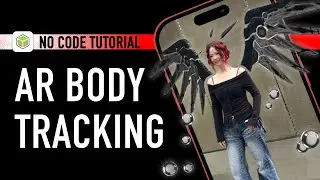 Body AR Tutorial: Make Effects That Follow You | No-Code WebAR with Kivicube