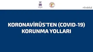 Koronavirüs'ten (Covid19) Korunma Yolları