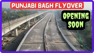 Punjabi Bagh Flyover | 19th October 2024 Update | Road Laying Complete