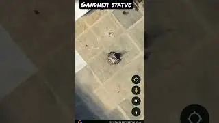 Google Earth gandhiji statue found#shorts #shortsvideo #googleearth #facts #viral #shortsvideoyoutub