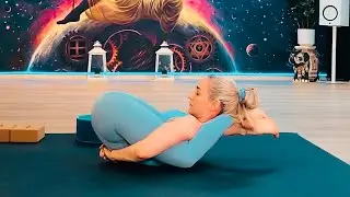 Slow and Deep Vinyasa Yoga with Yoga Wheel Integration Ly Yoga #