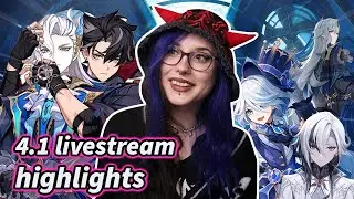 IT'S ABOUT TO GO DOWN! 4.1 Livestream Reaction | Genshin Impact