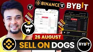 Sell dogs now on Binance and Bybit | Dogs airdrop claim on binance and bybit | Dogs sell or hold