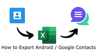 How to Export Contacts from your Android Phone (Google)