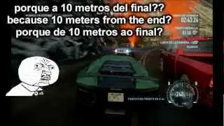 nfs The Run Lamborghini Aventador (Final Inesperado / Unexpected END)