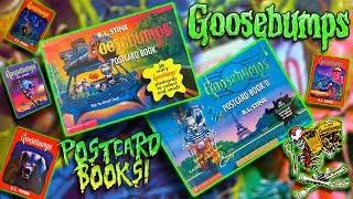 Do You Remember these GOOSEBUMPS Postcard Books from the 1990s?