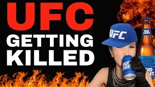 UFC DESTROYED!  Facing BOYCOTT after Bud Light sponsorship deal!