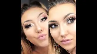 Neutral Eye with Pop of Color | Jaclyn Hill Palette