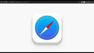 3D Safari Logo with HTML CSS - Light Mode - App Stack