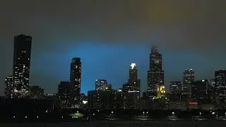 Downtown Chicago derecho and tornado - July 15, 2024