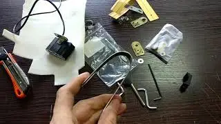 Крепление фары из подручных средств, для электросамоката, велосипеда
