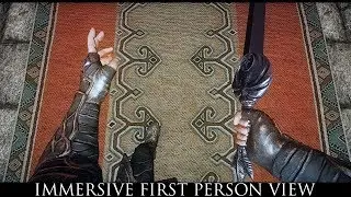 Skyrim SE Mods: Immersive First Person View