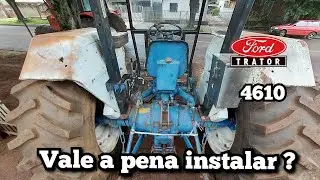 Comando Simples No Ford 4610 Como ficou Adptação Toledo-pr