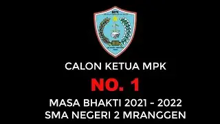 Pemilihan Ketua MPK Paslon No 1