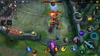 Wild Rift Zed GOD Gameplay! BLACKSHARK OFFICIAL