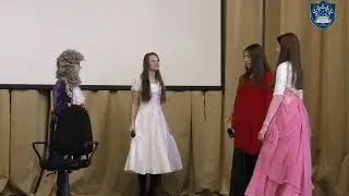 Новогодние спектакли 9-х классов школы №875