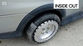 ВОТ ЭТО КОЛЕСО! Автомобиль, который может ездить боком