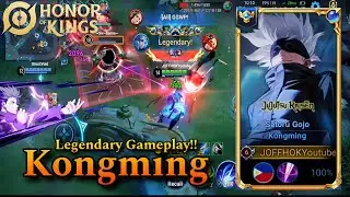 Unleashing Kongming: Epic Jungle Battle for Legendary Rank! - Honor Of Kings