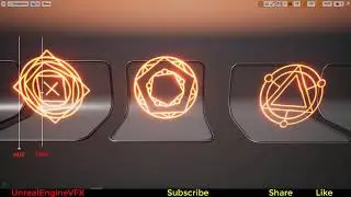 NiagarVFXMagical array | Unreal Engine Niagara | UE4 Niagara 