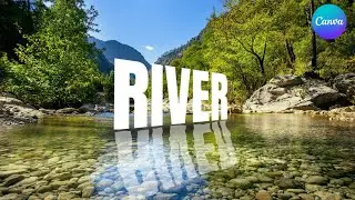 How to Create a Water Reflection Effect in Canva | Easy Photo Editing Tutorial