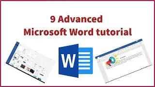 9 Advanced Microsoft 2016 Tutorial
