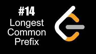 Solved Leetcode 14 | Longest Common Prefix